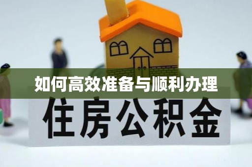 洛隆如何高效准备与顺利办理