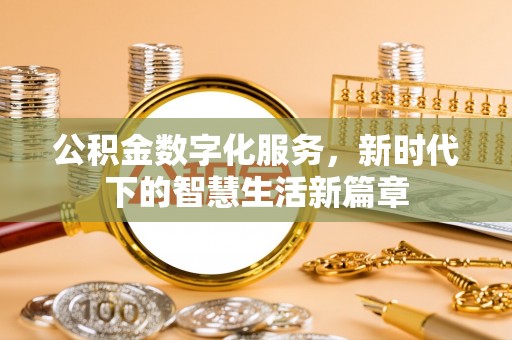 洛隆公积金数字化服务，新时代下的智慧生活新篇章