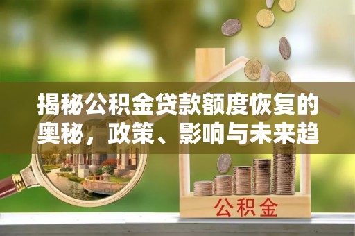 洛隆揭秘公积金贷款额度恢复的奥秘，政策、影响与未来趋势