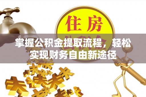 洛隆掌握公积金提取流程，轻松实现财务自由新途径