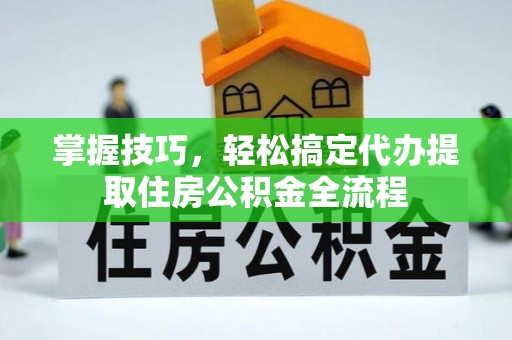 洛隆掌握技巧，轻松搞定代办提取住房公积金全流程